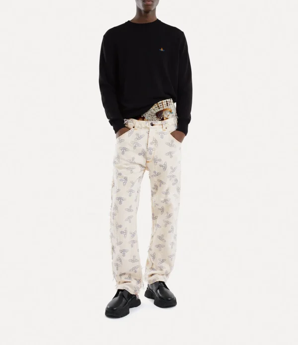 Vivienne Westwood Alex Round Neck Sweater | Knitwear And Sweatshirts