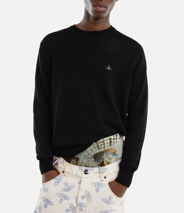 Vivienne Westwood Alex Round Neck Sweater | Knitwear And Sweatshirts