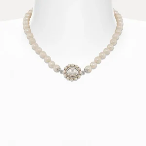 Vivienne Westwood Amaya Large Pearl Necklace | Women Necklaces | Necklaces