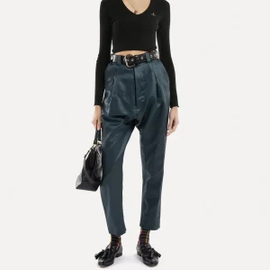 Vivienne Westwood Bea Cropped V-neck | Women Tops And Shirts | Knitwear