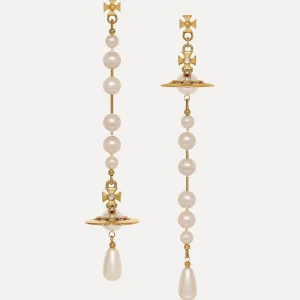 Vivienne Westwood Broken Pearl Earrings | Women Earrings | Classic Styles