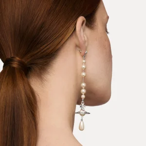 Vivienne Westwood Broken Pearl Earrings | Women Earrings | Classic Styles