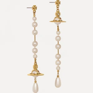 Vivienne Westwood Broken Pearl Earrings | Women Earrings | Classic Styles