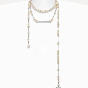 Vivienne Westwood Broken Pearl Necklace | Women Necklaces | Classic Styles