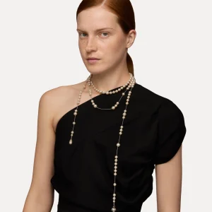Vivienne Westwood Broken Pearl Necklace | Women Necklaces | Classic Styles