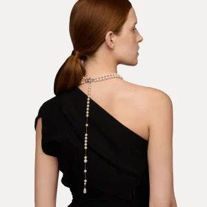 Vivienne Westwood Broken Pearl Necklace | Women Necklaces | Classic Styles