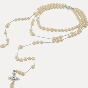 Vivienne Westwood Broken Pearl Necklace | Women Necklaces | Classic Styles