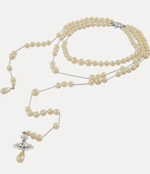 Vivienne Westwood Broken Pearl Necklace | Women Necklaces | Classic Styles