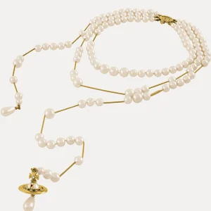 Vivienne Westwood Broken Pearl Necklace | Women Necklaces | Classic Styles