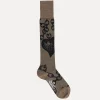 Vivienne Westwood Chain High Sock | Women Socks | Socks And Tights
