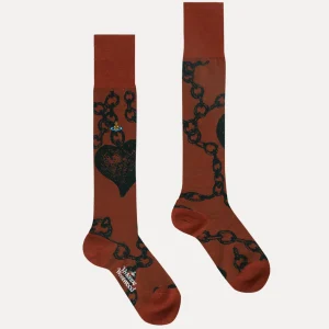 Vivienne Westwood Chain High Sock | Women Socks | Socks And Tights