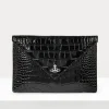 Vivienne Westwood Crocodile Envelope Clutch | Women Clutches