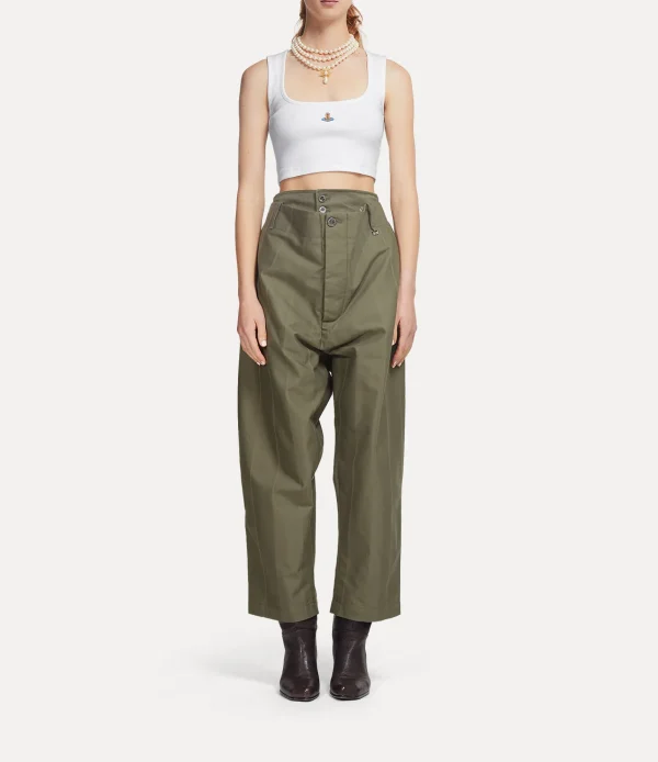Vivienne Westwood Crop Querelle Vest | Women Sweatshirts And T-Shirts