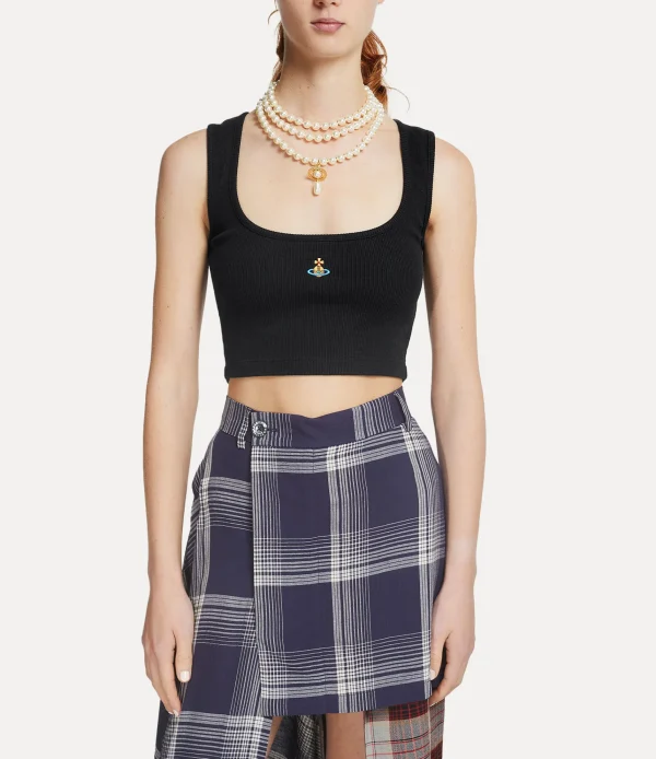 Vivienne Westwood Crop Querelle Vest | Women Sweatshirts And T-Shirts