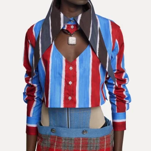 Vivienne Westwood Cut Off Heart Shirt | Women Tops And Shirts