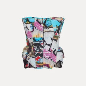 Vivienne Westwood Denim Cobrax Corset | Women Corsets | Tops And Shirts