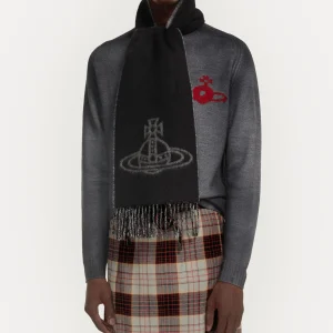 Vivienne Westwood Double Logo Scarf | Women Scarves And Ponchos | Scarves And Ponchos