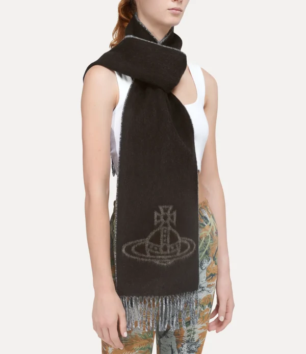 Vivienne Westwood Double Logo Scarf | Women Scarves And Ponchos | Scarves And Ponchos