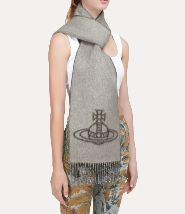 Vivienne Westwood Double Logo Scarf | Women Scarves And Ponchos | Scarves And Ponchos