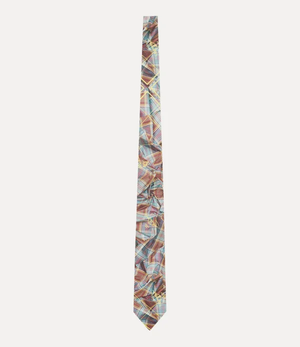 Vivienne Westwood Draped Tartan Tie 8.5cm | Ties And Handkerchiefs