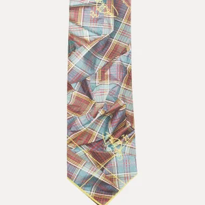 Vivienne Westwood Draped Tartan Tie 8.5cm | Ties And Handkerchiefs