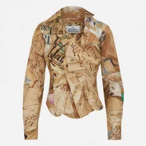 Vivienne Westwood Drunken Shirt | Women Tops And Shirts