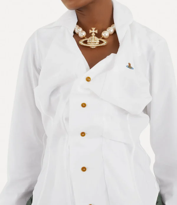 Vivienne Westwood Drunken Shirt | Women Tops And Shirts