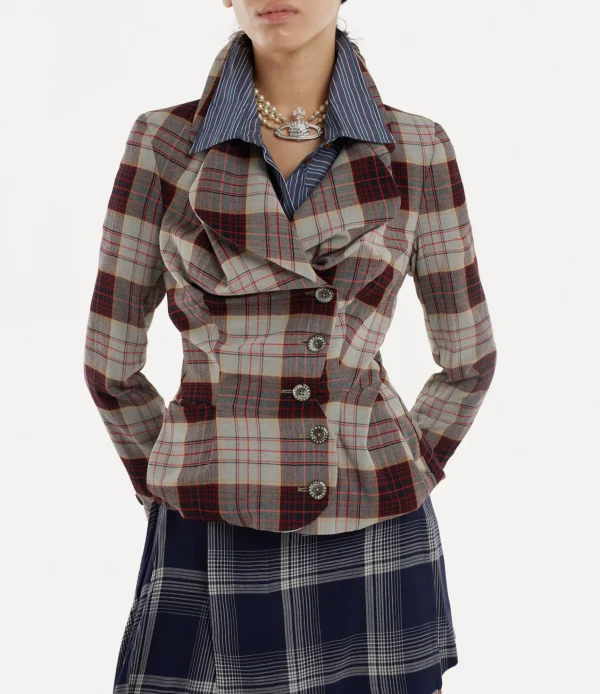 Vivienne Westwood Drunken Tailored Jacket | Women Coats And Jackets