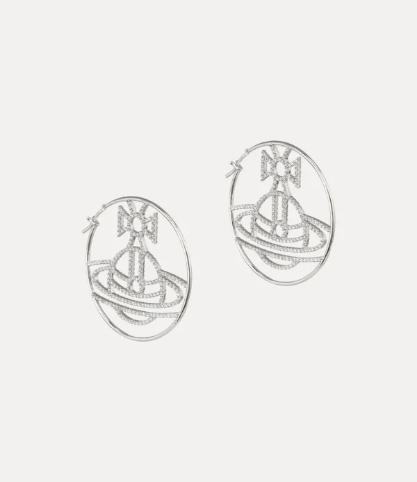 Vivienne Westwood Eloisa Hoop Earrings | Women Earrings