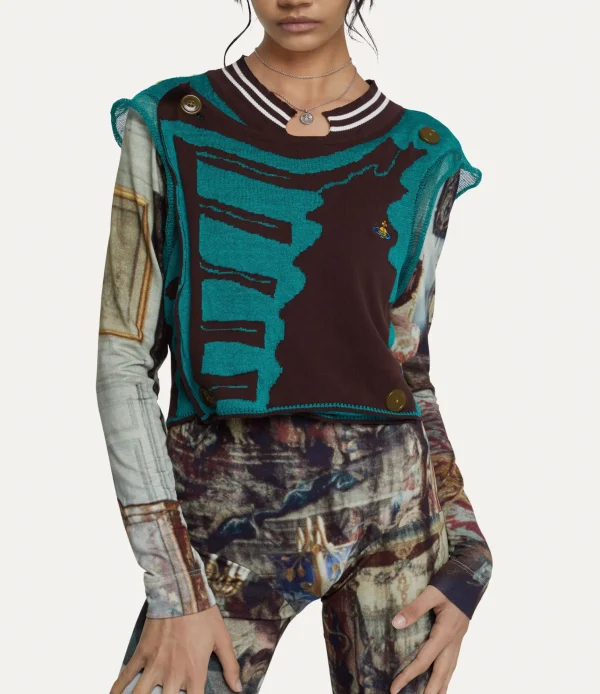 Vivienne Westwood Frogging Cardi | Women Tops And Shirts | Knitwear