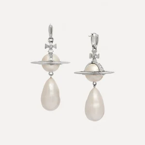 Vivienne Westwood Giant Pearl Drop Earrings | Women Earrings | Classic Styles