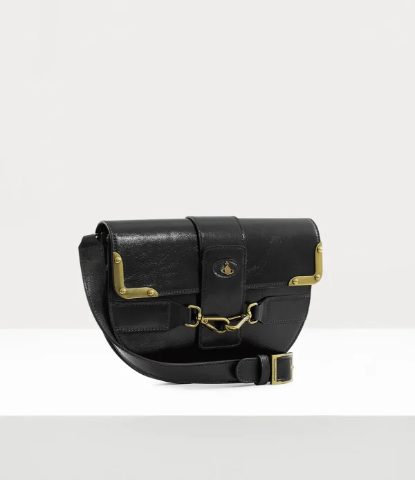 Vivienne Westwood Gigi Medium Horsebit Saddle Bag | Women Crossbody Bags