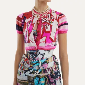 Vivienne Westwood Cropped Cardi | Women Knitwear