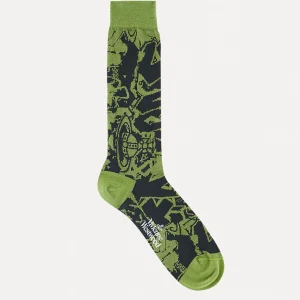 Vivienne Westwood Graffiti Sock | Women Socks | Socks And Tights