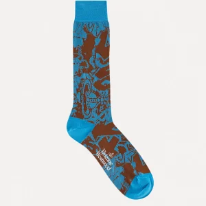 Vivienne Westwood Graffiti Sock | Women Socks | Socks And Tights