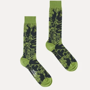 Vivienne Westwood Graffiti Sock | Women Socks | Socks And Tights