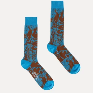 Vivienne Westwood Graffiti Sock | Women Socks | Socks And Tights