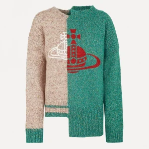 Vivienne Westwood Half & Half Jumper | Women Knitwear And Sweatshirts | Sweatshirts And T-Shirts