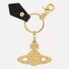 Vivienne Westwood Hammered Orb Light Gold | Women Keyrings | Keyrings