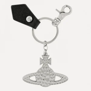 Vivienne Westwood Hammered Orb Silver | Women Keyrings | Keyrings