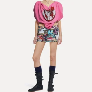 Vivienne Westwood Heart World Heart Top | Women Tops And Shirts
