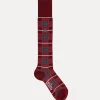 Vivienne Westwood High Tartan Sock | Women Socks | Socks And Tights