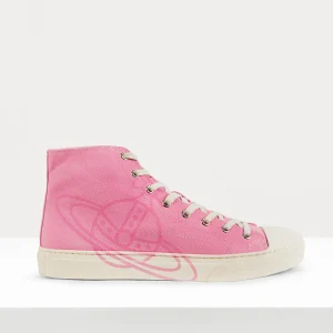 Vivienne Westwood High Top Canvas Plimsoll | Women Trainers