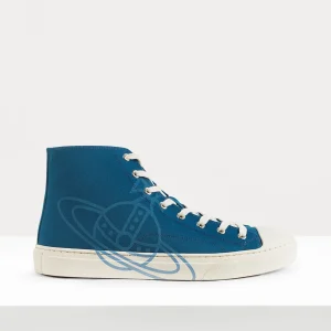 Vivienne Westwood High Top Canvas Plimsoll | Trainers