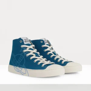 Vivienne Westwood High Top Canvas Plimsoll | Trainers