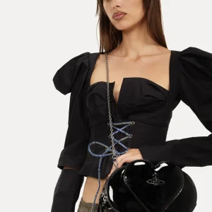Vivienne Westwood Jonny Heart Flap Crossbody Bag | Women Crossbody Bags