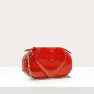 Vivienne Westwood Jonny Heart Flap Crossbody Bag | Women Crossbody Bags