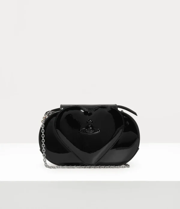 Vivienne Westwood Jonny Heart Flap Crossbody Bag | Women Crossbody Bags