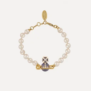 Vivienne Westwood Kitty Pearl Bracelet | Women Bracelets
