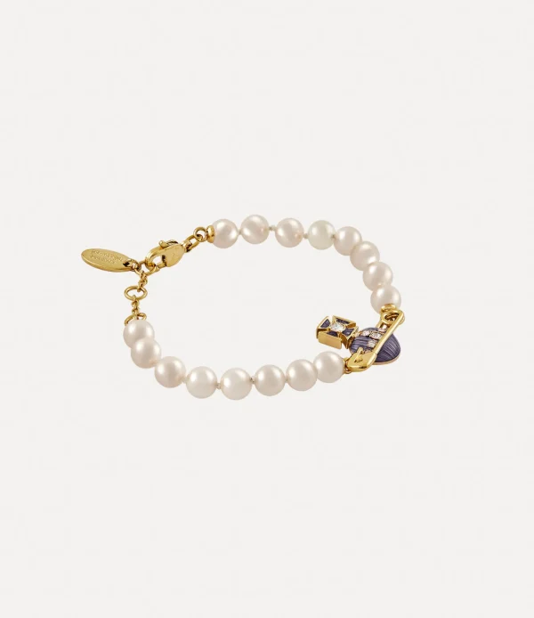 Vivienne Westwood Kitty Pearl Bracelet | Women Bracelets